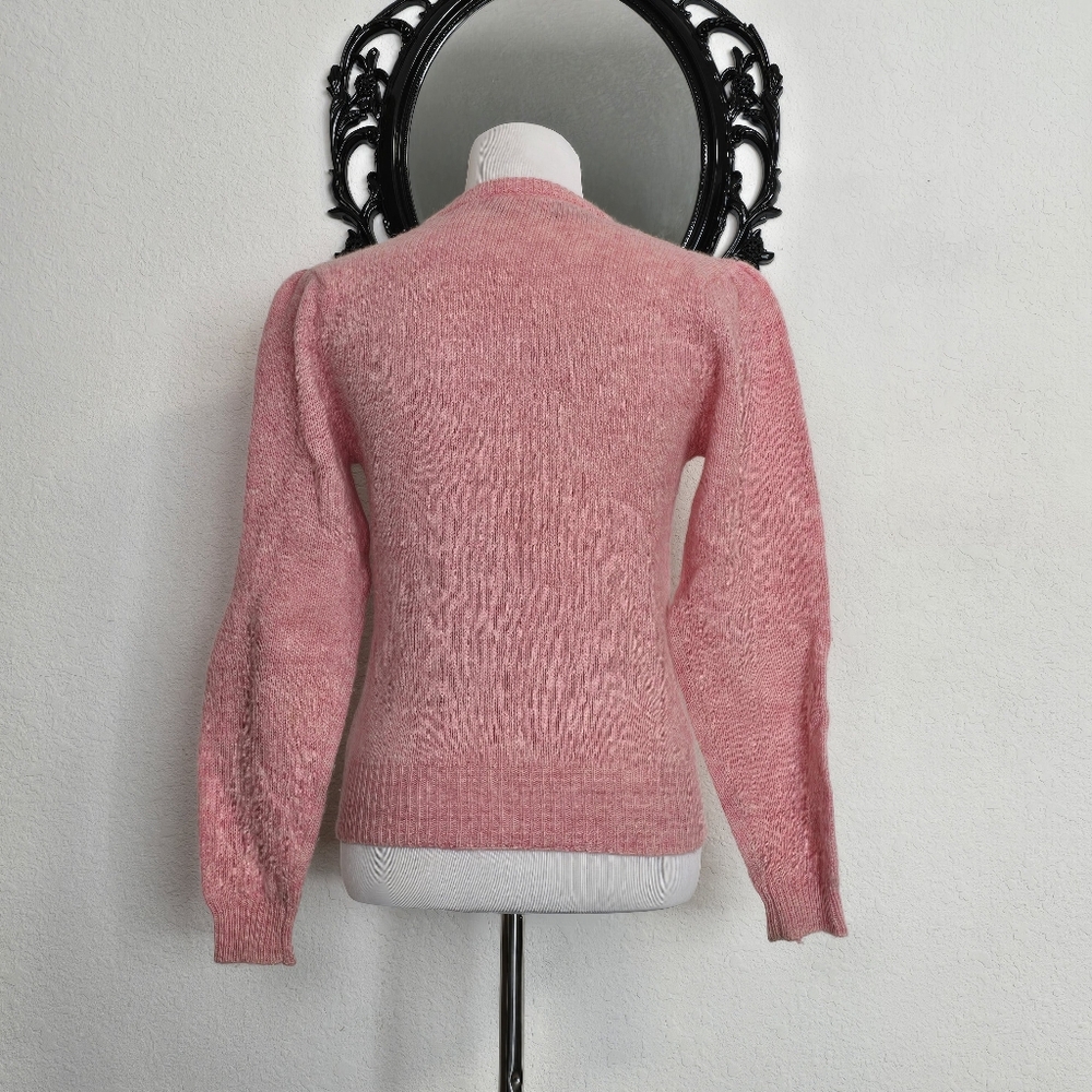 Vintage Hunt Club Pink Ski Sweater - Picture 2 of 8